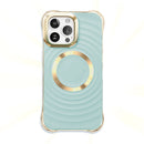 Entdecke die Circle Glam Mag Hülle für dein Apple iPhone 14 Pro! Mit elegantem metallic Finish, robustem TPU-Material und starker MagSafe-Kompatibilität bietet sie perfekten Schutz und Stil. Ideale Kombination aus Design und Funktionalität für deinen Alltag!