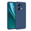 Schutzhülle für das Xiaomi Redmi Note 13 4G in stilvollem Blau. Diese elegante Hülle schützt das Gerät vor Stößen und Kratzern, ohne das schlanke Design zu beeinträchtigen. Ideal für den täglichen Einsatz!