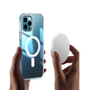 Schützen Sie Ihr Samsung Galaxy A57 5G mit unserem Anti Shock MagSafe Case. Verstärkte Ecken und hochwertiges TPU bieten optimalen Schutz vor Stößen. Transparentes Design zeigt Ihr Phone, während alle Ports leicht zugänglich bleiben. Perfekt für kabelloses Laden!