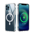 Schützen Sie Ihr Samsung Galaxy A57 5G mit unserem Anti Shock MagSafe Case. Verstärkte Ecken und hochwertiges TPU bieten optimalen Schutz vor Stößen. Transparentes Design zeigt Ihr Phone, während alle Ports leicht zugänglich bleiben. Perfekt für kabelloses Laden!