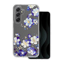 Die farbenfrohe Handytasche für das Samsung Galaxy S23 FE kombiniert elegantes Design mit optimalem Schutz. Das florale Muster in sanften Blau- und Weißtönen verleiht Ihrem Gerät eine stilvolle Note, während die flexible Hülle für eine passgenaue und sichere Anwendung sorgt. Ideal für alle, die Ästhetik und Funktionalität schätzen!