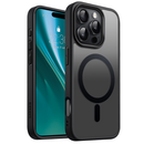 Die schwarze Schutzhülle für das Apple iPhone 16 Pro Max bietet optimalen Schutz und ein stilvolles Design. Mit präzisen Ausschnitten für alle Funktionen und einer praktischen MagSafe-Kompatibilität ist sie ideal für den modernen Nutzer. Schütze dein Handy stilvoll und zuverlässig!