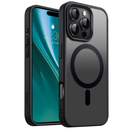 Die schwarze Schutzhülle für das Apple iPhone 16 Pro bietet optimalen Schutz und ein modernes Design. Sie kombiniert eleganten Look mit Funktionalität und ermöglicht eine nahtlose Nutzung aller Funktionen des Geräts. Mit der integrierten MagSafe-Technologie ist das Zubehör mühelos anbringbar. Ideal für alle, die Stil und Sicherheit vereinen möchten.