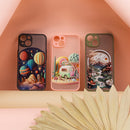 Eine stilvolle Handytasche für das Samsung Galaxy A54 5G in leuchtendem Grün. Mit einem kunstvollen Design, das von einer malerischen Landschaft inspiriert ist, bietet sie nicht nur Schutz, sondern auch einen einzigartigen Look. Ideal für modebewusste Nutzer!
