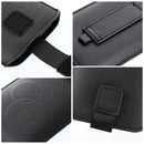 Entdecken Sie die Forcell Deko Universal Tasche für Mobiltelefone: elegant, aus Öko-Leder, mit Klettverschluss und Wildleder-Innenfutter für optimalen Schutz. Verfügbar in Schwarz, perfekt für diverse Modelle (133 x 78 mm).
