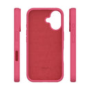 Die rote Schutzhülle für das Apple iPhone 16 Plus bietet nicht nur einen stylischen Look, sondern auch umfassenden Schutz vor Kratzern und Stößen. Mit ihrem schlanken Design passt sie perfekt und erhält die Ergonomie des Geräts. Schütze dein iPhone mit dieser ansprechenden und funktionalen Hülle!
