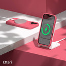 Die rote Schutzhülle für das Apple iPhone 16 Plus bietet nicht nur einen stylischen Look, sondern auch umfassenden Schutz vor Kratzern und Stößen. Mit ihrem schlanken Design passt sie perfekt und erhält die Ergonomie des Geräts. Schütze dein iPhone mit dieser ansprechenden und funktionalen Hülle!