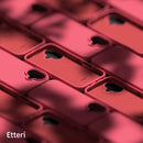 Die rote Schutzhülle für das Apple iPhone 16 Plus bietet nicht nur einen stylischen Look, sondern auch umfassenden Schutz vor Kratzern und Stößen. Mit ihrem schlanken Design passt sie perfekt und erhält die Ergonomie des Geräts. Schütze dein iPhone mit dieser ansprechenden und funktionalen Hülle!