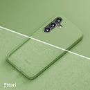 Die grüne Handytasche für das Samsung Galaxy S24 Plus vereint Stil und Schutz. Sie bietet einen schlanken, modernen Look und schützt Ihr Smartphone zuverlässig vor Kratzern und Stößen. Ein idealer Begleiter für den Alltag!