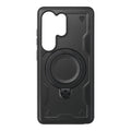 Schützen Sie Ihr Samsung Galaxy S26 Ultra optimal mit unserer Hülle: Armor-Typ Design, ausziehbarer Ständer, kabellose Ladefähigkeit und erhöhte Kamerakante für bestmöglichen Komfort und Schutz!