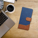 Das Apple iPhone 17 Pro Max Jeans Book bietet stilvollen Schutz mit Denim-Finish und integriertem Kartenhalter. Sicher und praktisch - ideal für den Alltag!