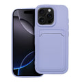 **Apple iPhone 16 Pro Silikonhülle mit Kartenfach** - Diese Silikonhülle für das iPhone 16 Pro schützt vor Kratzern und Stößen, bietet ein Kartenfach und unterstützt kabelloses Laden. Perfekt für Stil und Funktionalität!