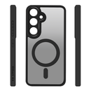 Die schwarze Handytasche für das Samsung Galaxy S25 vereint stilvolles Design mit optimalem Schutz. Sie ist schlank und bietet Zugang zu allen Funktionen, während sie das Smartphone vor Stößen und Kratzern bewahrt. Perfekt für alle, die ihren Look aufwerten und ihr Gerät sicher aufbewahren möchten.