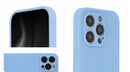 Die Schutzhülle für das Apple iPhone 15 Pro Max in Blau kombiniert stilvolles Design mit optimalem Schutz. Sie schmiegt sich perfekt um das Gerät und bewahrt es vor Kratzern und Stößen. Das sanfte Material sorgt zudem für einen angenehmen Griff. Ein idealer Begleiter für alle, die ihr iPhone sicher und elegant aufbewahren möchten.