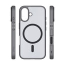 Entdecken Sie das Etteri Matt Mag Case für das Apple iPhone 16. Diese robuste Hülle schützt vor Stößen und Kratzern und bietet dank der magnetischen Funktion volle Kompatibilität mit MagSafe. Elegantes Design und optimaler Grip – ideal für unterwegs!