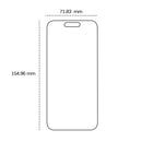 Schutzglas für das Apple iPhone 15 Pro Max bietet optimalen Schutz vor Kratzern und Stößen. Es sorgt für eine klare Sicht und erhält die brillante Anzeigequalität, während es Ihr Gerät sicher und gepflegt hält. Ein unverzichtbares Zubehör für jeden Besitzer dieses Modells!