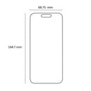 Schutzglas für die neuesten iPhone-Modelle, einschließlich iPhone 16 Pro bis iPhone 18 Pro, bietet optimale Sicherheit für dein Display. Mit 9H Härtegrad ist es kratzfest und transparent, sorgt somit für klare Sicht und touch-sensitive Bedienung. Einfach anzubringen und ideal, um dein Smartphone vor alltäglichen Schäden zu schützen.