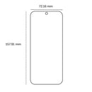 Für das Google Pixel 9 Pro XL ist ein hochwertiger Schutzglas-Bildschirm verfügbar. Mit einer Härte von 9H bietet er optimalen Schutz vor Kratzern und Stößen. Die glatte Oberfläche gewährleistet ein bequemes Handling, während die hohe Transparenz eine brillante Anzeige sicherstellt. Einfache Anbringung und abgerundete Kanten runden das Gesamtpaket ab.