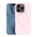 Die rosa Schutzhülle für das Apple iPhone 15 Pro vereint Stil und Funktionalität. Sie schützt das Gerät effektiv vor Stößen und Kratzern und verleiht ihm gleichzeitig einen eleganten Look. Dank des praktischen MagSafe-Designs ist das kabellose Aufladen ein Kinderspiel. Ideal für alle, die ihr iPhone modisch und sicher aufbewahren möchten.