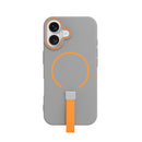 Die graue Schutzhülle für das Apple iPhone 16 bietet nicht nur einen modernen Look, sondern auch optimalen Schutz. Mit einem praktischen Magnet-Element und einem auffälligen Design ist sie ideal für Technikliebhaber, die Stil und Funktionalität schätzen.