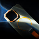 Die graue Schutzhülle für das Apple iPhone 12 Pro / iPhone 12 kombiniert stilvolles Design mit cleverer Funktionalität. Mit einem auffälligen orangefarbenen Akzent und einem praktischen Ständer bietet sie optimalen Schutz und zusätzlichen Komfort für den Alltag. Perfekt für alle, die ihr Smartphone sicher und elegant präsentieren möchten.