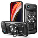 Die schwarze Schutzhülle für das Apple iPhone 17 Air bietet optimalen Schutz und ein modernes Design. Mit einem robusten Material ausgestattet, schützt sie vor Stößen und Kratzern. Das integrierte Ring-Design ermöglicht eine einfache Handhabung und sicheren Halt. Ideal für alle, die Style und Sicherheit vereinen möchten.