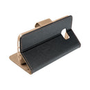 Entdecken Sie stilvollen Schutz für Ihr Samsung Galaxy A15 5G mit unserer Handytasche in Schwarz V2. Die elegante schwarze Textur kombiniert mit subtilen beige Akzenten verleiht Ihrem Smartphone ein klassisches, aber dennoch modernes Aussehen. Robust und funktional - ideal für den alltäglichen Gebrauch.