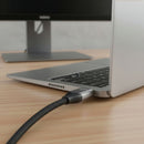 Der Forcell Cafule HDMI 2.1-Kabel bietet beeindruckende 8K bei 60Hz und 4K bei 120Hz. Mit einer Bandbreite von 48 Gbps und Unterstützung für HDR, eARC und VRR, sorgt es für flüssige Bilder und ausgezeichnete Audioqualität. Ideal für Gaming und Heimkino-Setups, bietet das 5 Meter lange Kabel eine lag-freie Performance und stabile Signalübertragung.