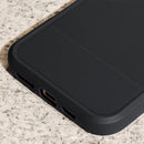 Handytasche für Samsung Galaxy S23 FE in Schwarz