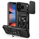 Schütze dein Apple iPhone 17 Pro Max stilvoll mit dieser eleganten schwarzen Schutzhülle. Sie bietet nicht nur hervorragenden Schutz vor Stößen und Kratzern, sondern verfügt auch über praktische Funktionen wie einen Halte-Clip für zusätzlichen Komfort. Perfekt für den täglichen Gebrauch!