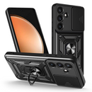 Handytasche für Samsung Galaxy S25 FE in Schwarz