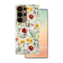 Schützen und stylen Sie Ihr Samsung Galaxy S25 Ultra mit dem TPU Glow Glam Cover! Dieses robuste Case vereint ein farbenfrohes Blumenmotiv mit optimalem Schutz vor Stößen und Kratzern. Erhöhte Kamerainsel und präzise Ausschnitte garantieren Funktionalität und Komfort.