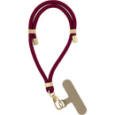 Entdecken Sie unser elegantes Handgelenkband – das perfekte Accessoire für Stilbewusste! Mit geflochtenem Cord, goldenen Elementen und einem robusten Metallkarabiner tragen Sie Ihre Essentials sicher und stilvoll. Verstellbar bis 50 cm, ideal für jeden Anlass!