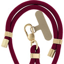 Entdecken Sie unser elegantes Handgelenkband – das perfekte Accessoire für Stilbewusste! Mit geflochtenem Cord, goldenen Elementen und einem robusten Metallkarabiner tragen Sie Ihre Essentials sicher und stilvoll. Verstellbar bis 50 cm, ideal für jeden Anlass!