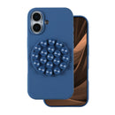 Schutzhülle für das Apple iPhone 16 in einem trendigen Blau. Sie bietet nicht nur Schutz vor Stößen und Kratzern, sondern besticht auch durch ihr modernes Design mit einem ansprechenden Muster. Ideal für alle, die Stil und Funktionalität verbinden möchten.