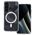 Schützen Sie Ihr **Samsung Galaxy S26 Plus** mit dem **Flash Mag Case**! Hergestellt aus robustem Polycarbonat und TPU, bietet es idealen Schutz gegen Stöße und Kratzer. Mit integriertem Magnet für MagSafe und stylishem Design vereint es Funktionalität und Eleganz.