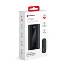 Die Forcell F-Energy Energo P20K2 Powerbank bietet eine Kapazität von 20.000 mAh und ermöglicht das schnelle Laden mit QC3.0 und PD 3A bei 22,5W. Mit ihrem integrierten LCD-Bildschirm zeigt sie den aktuellen Ladezustand an. Dank der USB-C und USB-A Anschlüsse können bis zu vier Geräte gleichzeitig aufgeladen werden. Ideal für unterwegs!