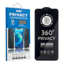 Das 360° Privacy Schutzglas für das Samsung Galaxy A37 5G bietet umfassenden Schutz und Sichtschutz. Mit anti-statischen Eigenschaften und einer großen, gebogenen Kante sorgt es für eine perfekte Passform und verhindert Kratzer. Genießen Sie Privatsphäre und Sicherheit in einem modernen Design!