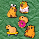 Entdecken Sie unser Set aus 5 niedlichen 3D-Capybara-Aufklebern! Ideal für Handyhüllen, Notizbücher und mehr. Langlebig und farbecht, bringen sie Freude und Kreativität in Ihren Alltag. Perfekt als Geschenk oder zur individuellen Gestaltung!