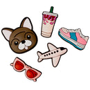 Entdecken Sie unser 3D-Sticker Set „Urban Travel Vibes“ mit 5 einzigartigen Designs. Perfekt für kreative Köpfe! Aus langlebigem PVC, ideal für Laptop, Notizbuch & mehr. Verleihen Sie Ihren Accessoires einen individuellen Touch und zeigen Sie Ihren urbanen Lifestyle!