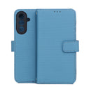 Stylische Handytasche in Blau für das Samsung Galaxy A26 5G, Galaxy A17 5G und Galaxy A17 4G. Sie bietet optimalen Schutz und ein elegantes Design, ideal für den modernen Alltag. Leicht und praktisch, perfekt für unterwegs!