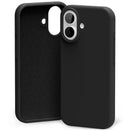 Schutzhülle für das Apple iPhone 17 in elegantem Schwarz. Diese Hülle bietet optimalen Schutz vor Kratzern und Stößen, während sie gleichzeitig das schlanke Design des Geräts bewahrt. Perfekt für alle, die Stil und Funktionalität vereinen möchten.