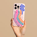 Die rosa Schutzhülle für das Apple iPhone 15 Pro vereint stylisches Design mit optimalem Schutz. Mit lebendigen, farbigen Akzenten bietet sie nicht nur Ästhetik, sondern auch rutschfesten Halt. Perfekt, um Ihr iPhone stylish und sicher zu präsentieren!