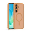 Schützen Sie Ihr Samsung Galaxy S26 stilvoll mit dem Mag Matt Cover! Diese 2 mm dünne Hülle aus flexiblem TPU und Polycarbonat bietet optimalen Schutz vor Stößen und Kratzern. Mit einer matten, fingerabdruckresistenten Rückseite und starkem MagSafe-Magnetring ist Ihr Smartphone immer bereit!