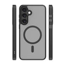 Entdecken Sie das Mag Matt Cover für Ihr Samsung Galaxy S26 Plus! Diese schlanke Hülle bietet besten Schutz mit nur 2 mm Dicke. Hergestellt aus TPU und Polycarbonat, resistent gegen Fingerabdrücke und mit starkem MagSafe-Magnetring. Wählen Sie aus fünf Farben!