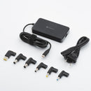 Universal-Laptop-Ladegerät 65 W (6 Adapter) – schwarz