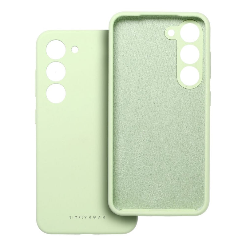 Kaufen Sie die Roar Cloud Skin Silikonhülle für Ihr Samsung Galaxy S24! Perfekter Schutz und Komfort, drahtloses Laden möglich. Stil und Sicherheit für Ihr Smartphone.