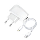 Suchen Sie einen effizienten Reiselader? Der Impuls-Ladegerät Blue Star Lite USB A Lightning ist ideal für iPhones, sicher und CE-zertifiziert. Perfekt für unterwegs!