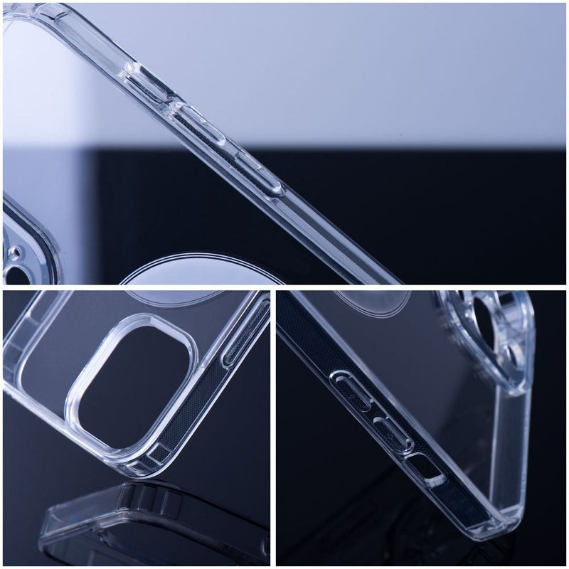 Das Clear Mag Cover für das Apple iPhone 17 Air bietet elegantes Design und robusten Schutz. Genießen Sie MagSafe-kompatibles Laden und bewahren Sie den originalen Look Ihres Geräts. Ideal für stilbewusste iPhone-Nutzer!