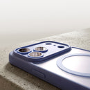 Die elegante blaue Handytasche für das Samsung Galaxy S26 Plus bietet zuverlässigen Schutz und kombiniert Stil mit Funktionalität. Mit ihrem schlanken Design und der praktischen MagSafe-Funktion ist sie die perfekte Wahl für Nutzer, die ihr Smartphone sicher und stilvoll transportieren möchten.